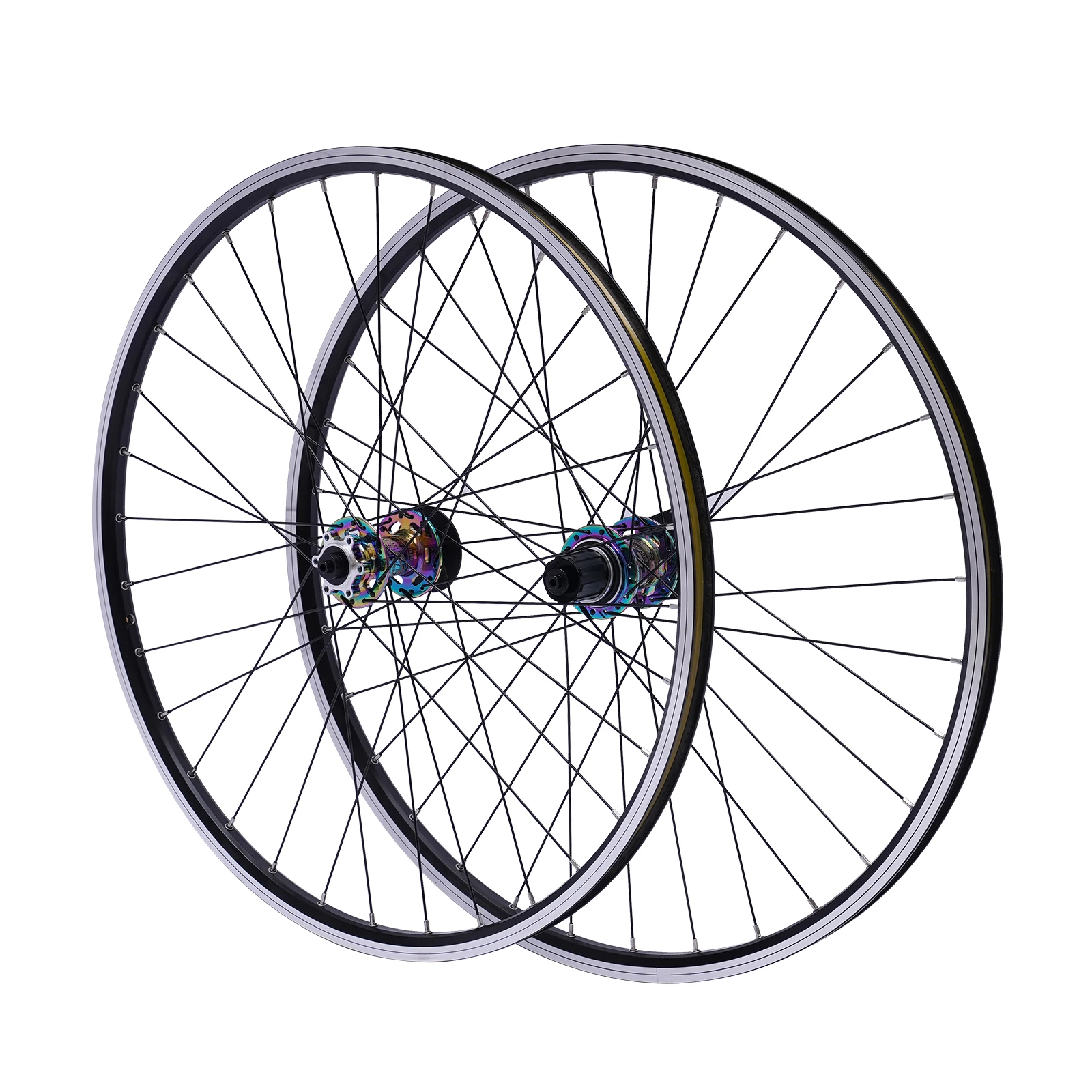 

27.5inch Mountain Bike Front & Rear Wheelset Aluminum Alloy Quick Release Bicycle Wheels Disc Brake MTB Wheelset