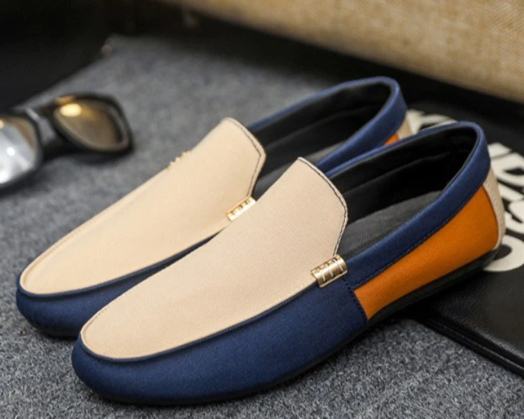 Modische Frühlings- und Sommerschuhe für Herren, lässige Einzelschuhe, atmungsaktive Slipper, Fahrschuhe, große Herrenschuhe – Detail 7