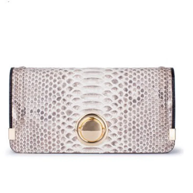 

Gete импортная змеиная кожа женская сумка-боа из кожи ужина женская сумка на цепочке сумка через плечо на одно плечо