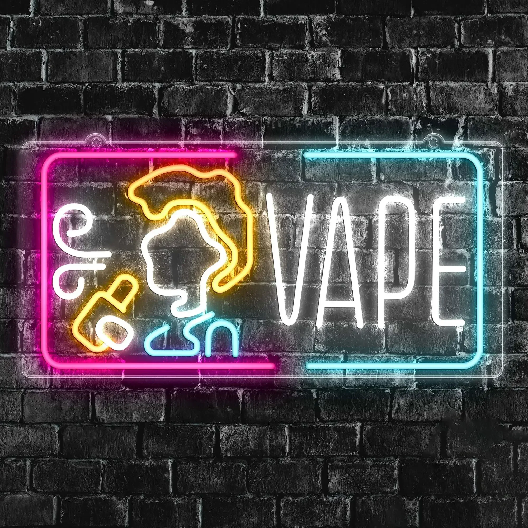 Vape Neon Sign For Vape Shop Open Window Business Sign Neon Wall Decor Man Cave Bar Party Decoration Holiday Gift For Valentine