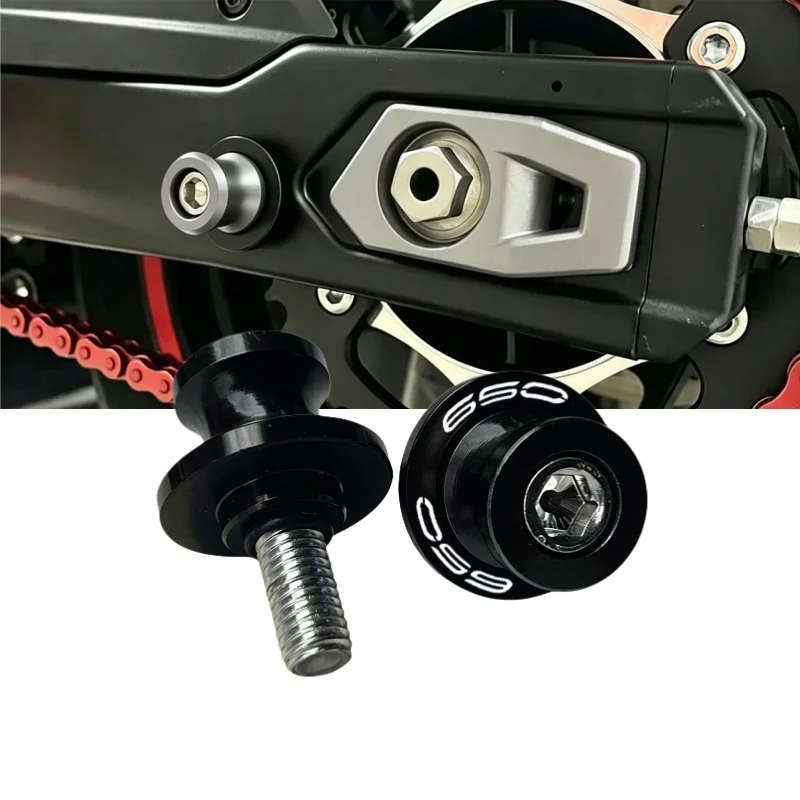 For Kawasaki Z650 Ninja 650 VERSYS 650 Z 650  8MM Swingarm Spools Slider Stand Screw  Bolts CNC Motorcycle Accessories
