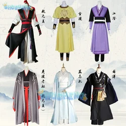 Mo Dao Zu Shi Cosplay Costume Wei Wuxian Weiwuxian Lan Wangji shoes Lanwangji Jiang Cheng Wen Ning Yiling cosplay wig