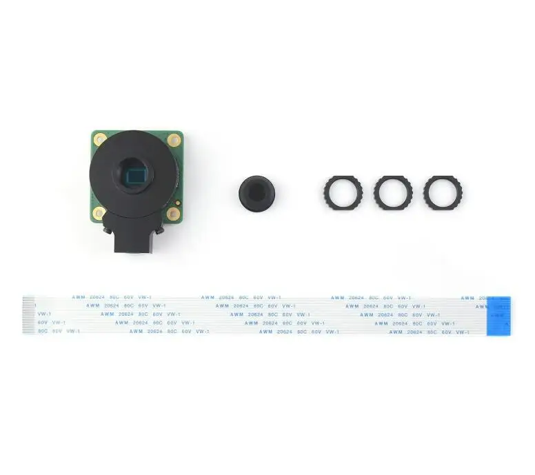 

Raspberry Pi HQ Camera M12,12.3MP IMX477R Sensor, High Sensitivity, Supports M12 mount Lenses