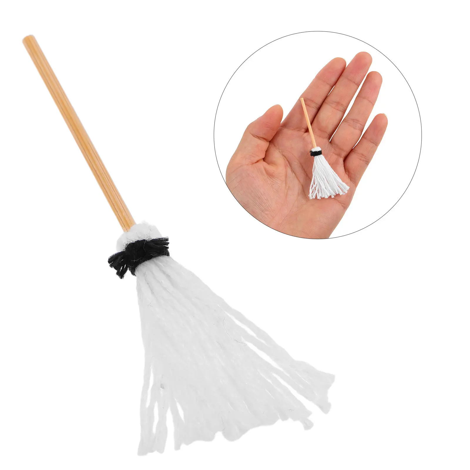 

Набор из 15 миниатюрных инструментов для уборки для кукольного домика, масштаб 1:12, мини-швабра, метла, аксессуары для ванной комнаты, миниатюрные предметы для домашней сцены, для самостоятельной сборки и игр