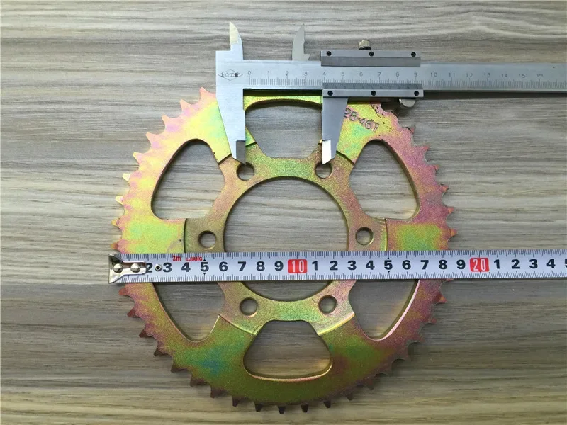 ل SDH125-46A Zongshen 200GY الصحراء على الطرق الوعرة المركبات تحلق الثعلب الأسنان لوحة 428-46 الأسنان ضرس الخلفي 150 GY-2150-7-56-52A-58 #4