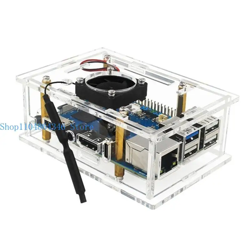 Cooling Cover Case for Orange 5 Mainboard Protections Enclosure Enhances Reception