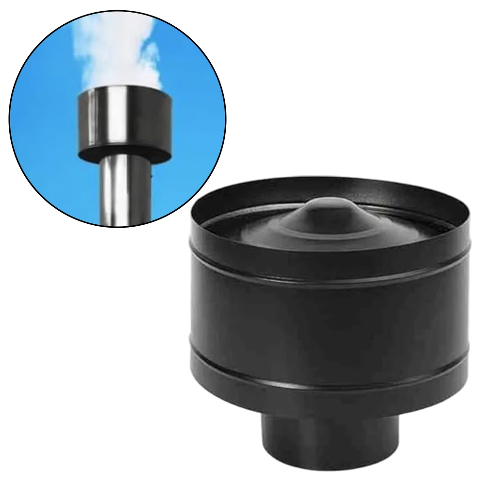 Chimney Cap Wind And Rain Hat For Stainless Steel Round Chimney Cap For Year-Round Protection Stainless Steel