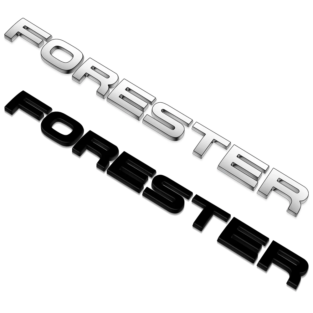 

FORESTER Emblem For SUBARU Sticker FORESTER Trunk Sticker Car Rear Sticker For SUBARU FORESTER Car Styling SUBARU Accessories