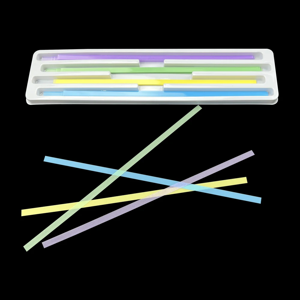 1 pudełko kolorowy pasek do polerowania zębów materiały dentystyczne pasek szlifierski stomatologia szlifowanie Polystrips do wybielania zębów