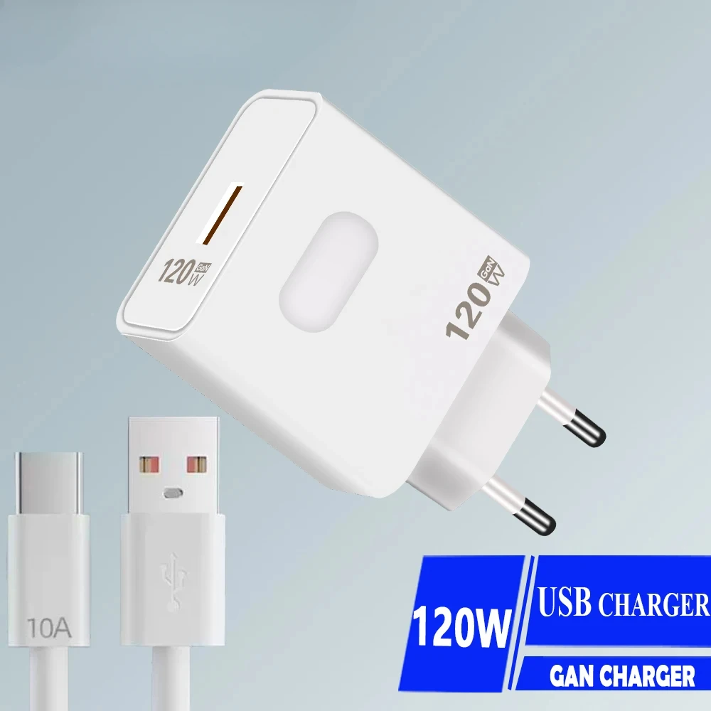 

GaN USB-зарядное устройство для быстрой быстрой зарядки QC 3.0 Универсальный адаптер для мобильного телефона для iPhone 15 Pro Xiaomi Huawei Samsung