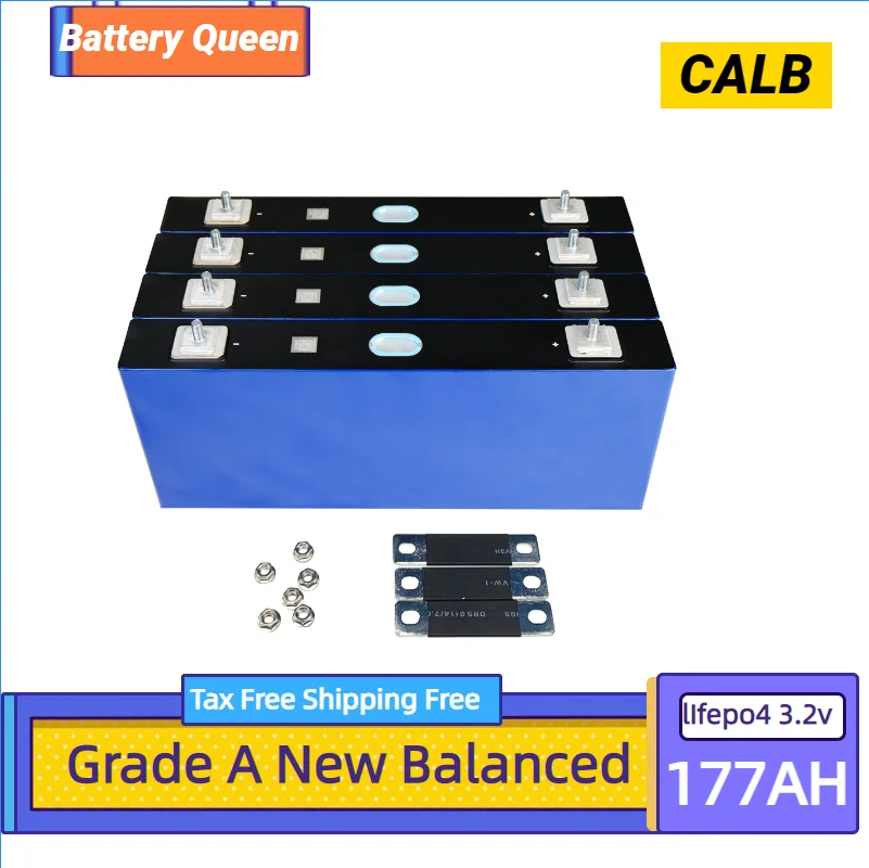 

Lifepo4 Grade A CALB 177AH Battery lifepo4 battery 12V 24V 48V Power Bank Rechargeable Batteries For Solar