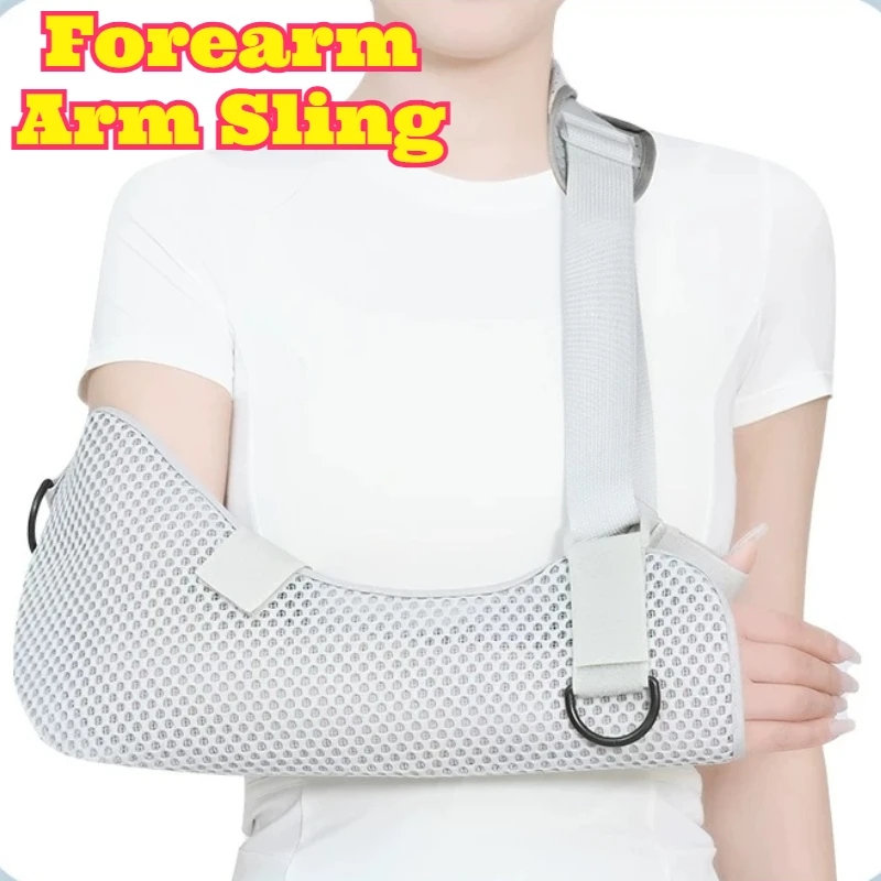 forearm-sling-arm-immobilizer-elbow-support-strap-arm-fracture-elbow-injury-post-recovery-fixation-joint-protective-accessory