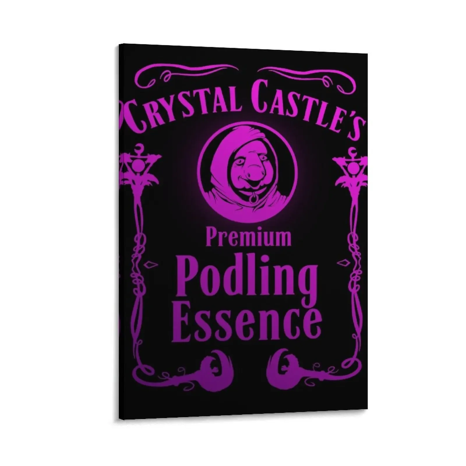 

Crystal Castle's Premium Podling Essence Canvas Painting fashion wall paintings wall decoration Luxury living room decoration