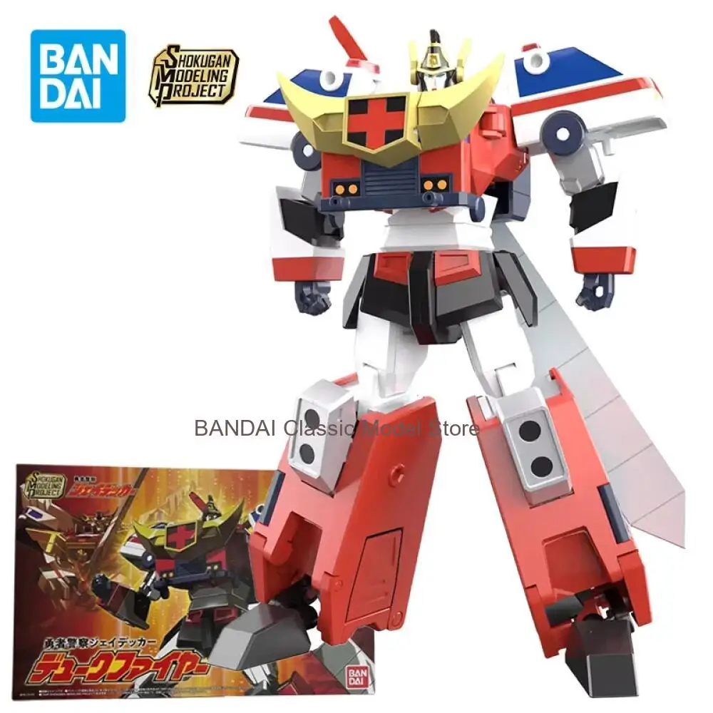 

Фигурки Bandai SMP Brave Police J-Deckera: Аниме-робот J-Decker, трансформирующийся мобильный костюм, пластиковая модель-конструктор
