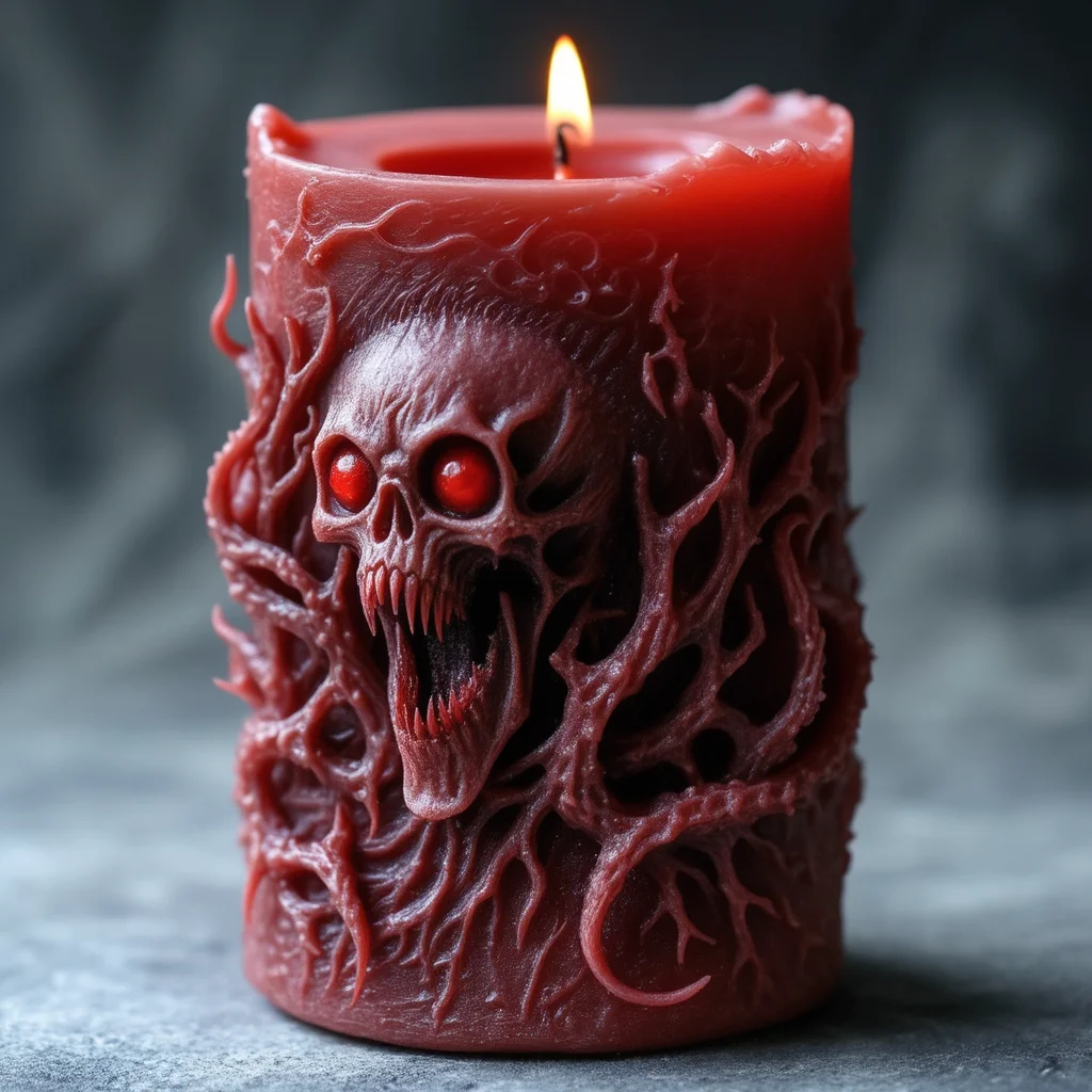 Candle Making Vinings - 【Estética oscura】 Molde de silicona con
