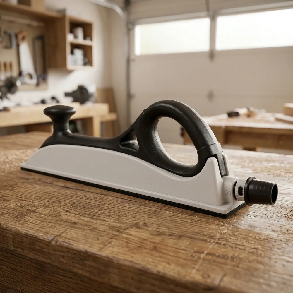 Dust-Free Sanding Block 46cm Hand Push Plane Tool For Wood Polishing Cleaning Home Improvement Accessories