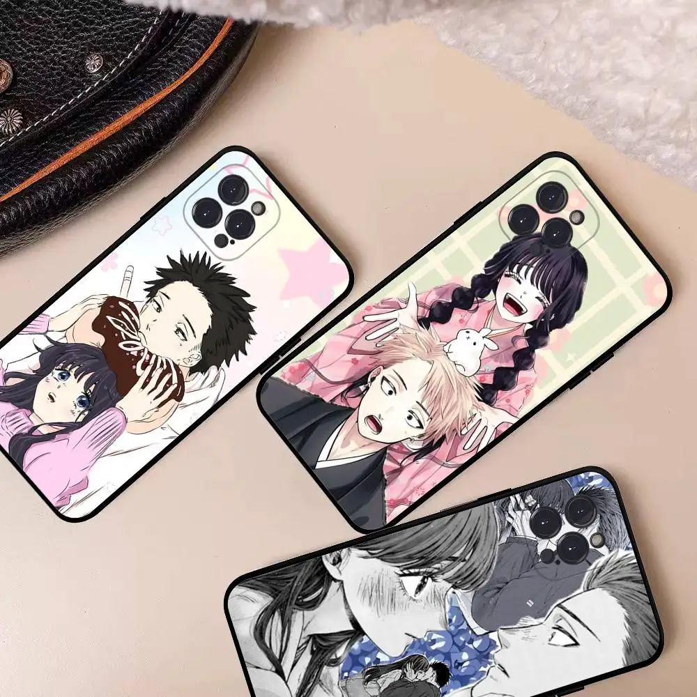 

Anime The Fragrant Flower Blooms with Dignity Phone Case For iphone 16 15 17 13 14 12 11 Pro Max Plus Black Shell Cover Case
