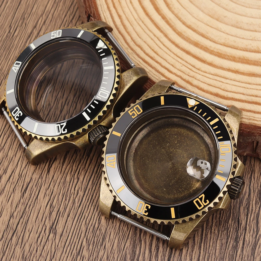 For NH35 Cases PVD Bronze Retr - огляд і ціна Bronze Case Watch