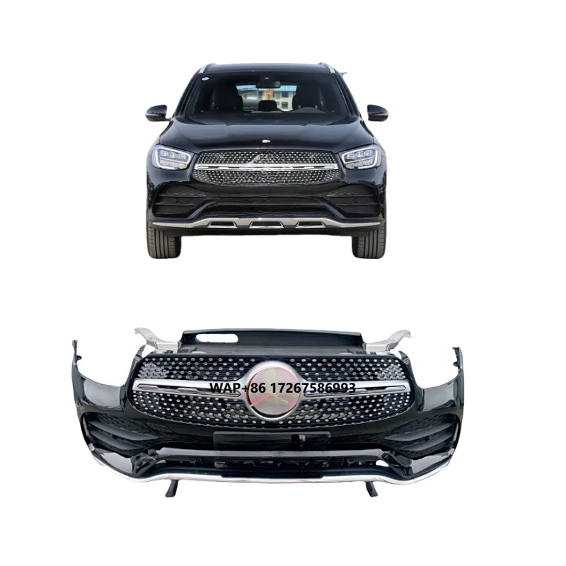 

Original Grille and Front Bumper for Mercedes Benz GLC Series W253 GLC300 2019-2022 Second-Hand Body Kit for 2019-2022 Cars