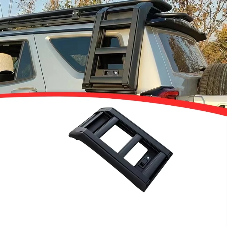 

Car Truck Rack Side Climbing Ladder Roof Rail Car Roof Racks Luggage Cargo Carrier Bracket for Great Wall Tank 400custom