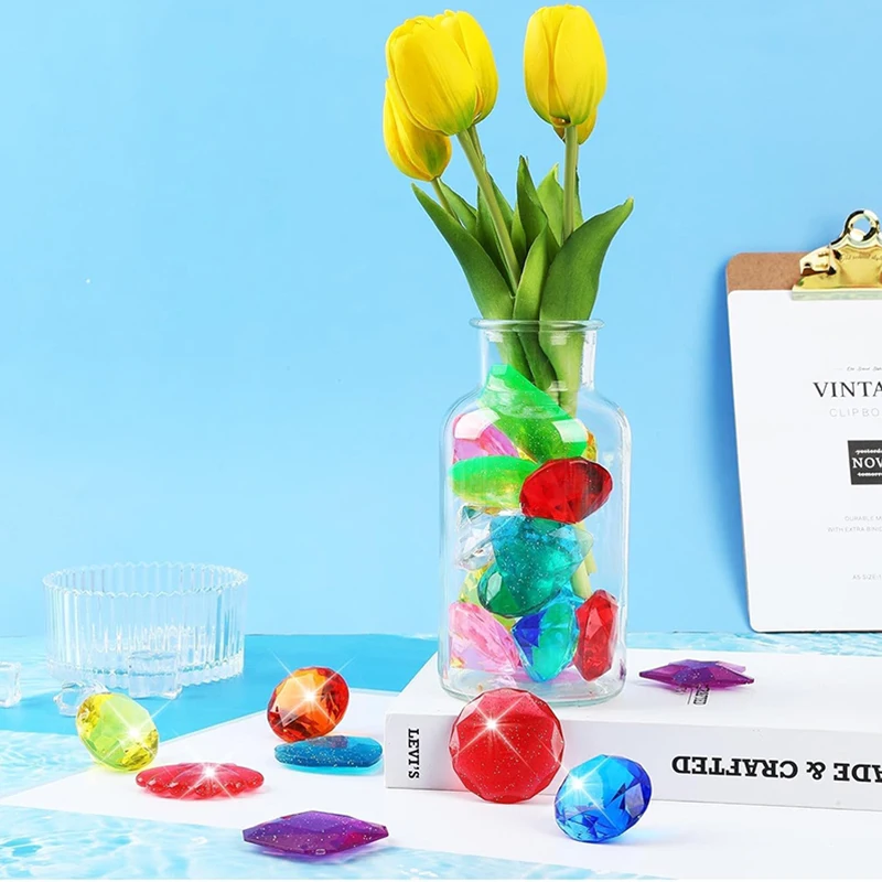 어린이용 컬러 플라스틱 보석 장난감 다이빙 보석 다양한 스타일 수영장 액세서리 물놀이 야외 스포츠 수영장 장식 TMZ