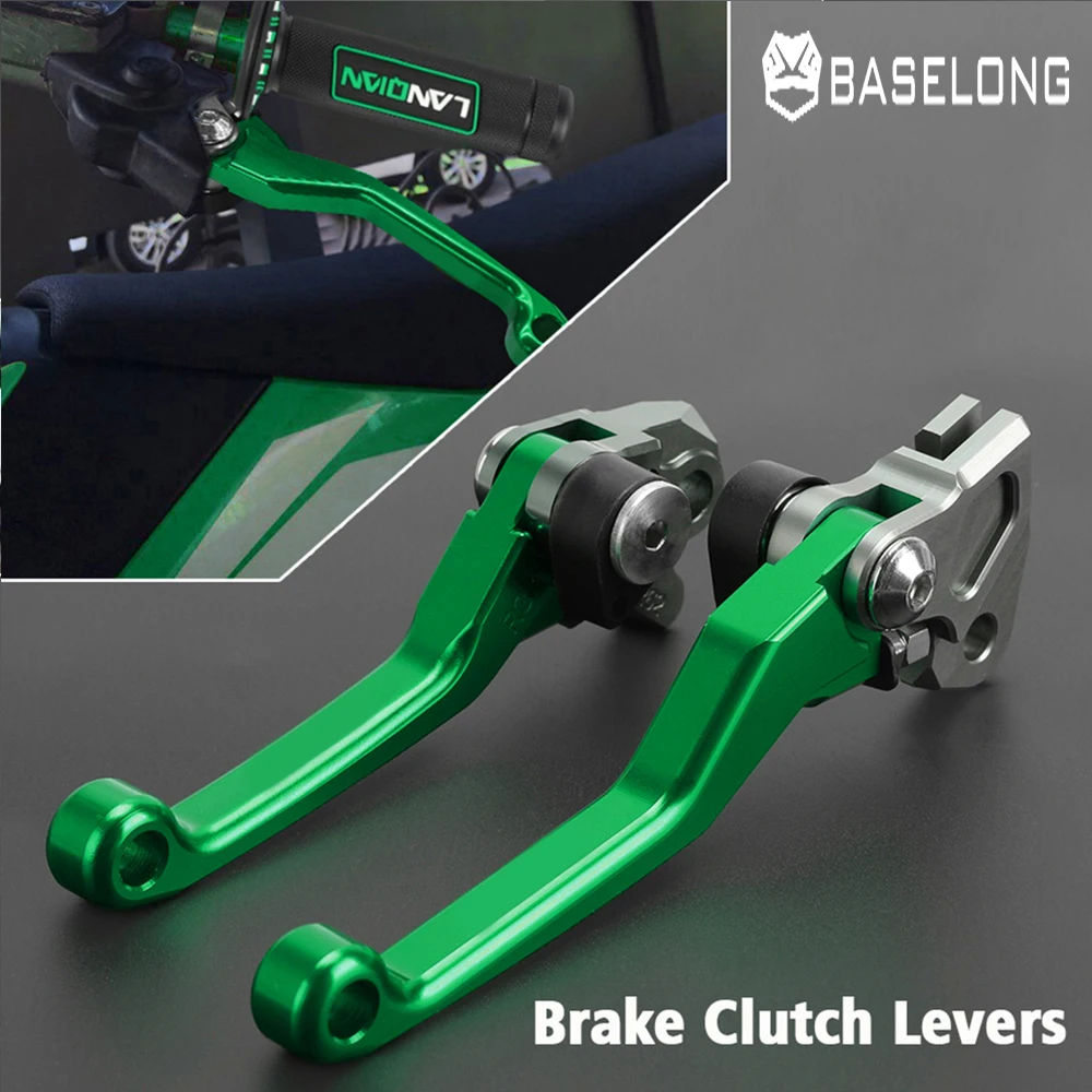 KLX 150BF 150S 450R Motorcycle CNC Pivot Brake Clutch Levers Dirt Bike Motocross FOR KAWASAKI KLX450R KLX150BF KLX150S Motorbike