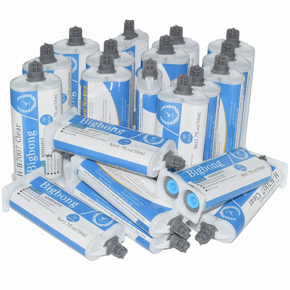 20 Stück Epoxidharz Transparenter Dichtungskleber 50ml 1:1 Strukturklebstoff 30 Minuten Bigbong Starker AB-Kleber 2-Komponenten Klarer Epoxidharz – Detail 2