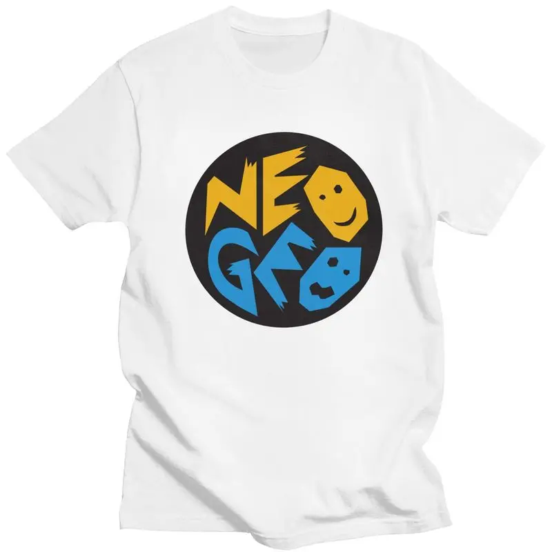 Custom Male Neogeos Play Game T Shirt Short Sleeve Cotton Tshirt Streetwear T-shirt Leisure Tee Oversized Apparel