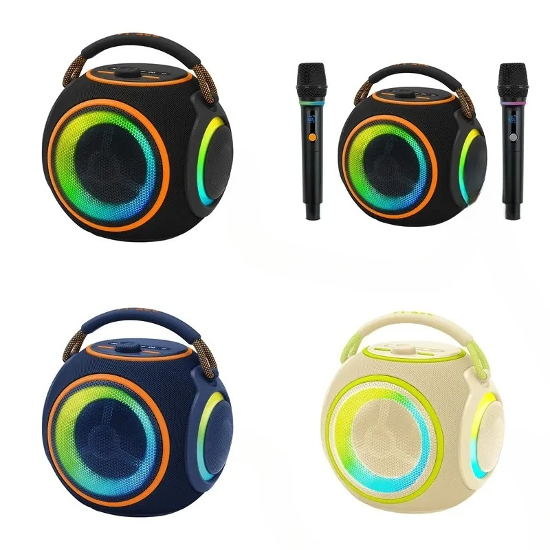 for  Speaker 25W Portable Party Speaker with RGB Light and TWS Function Suitable for Outdoor Use