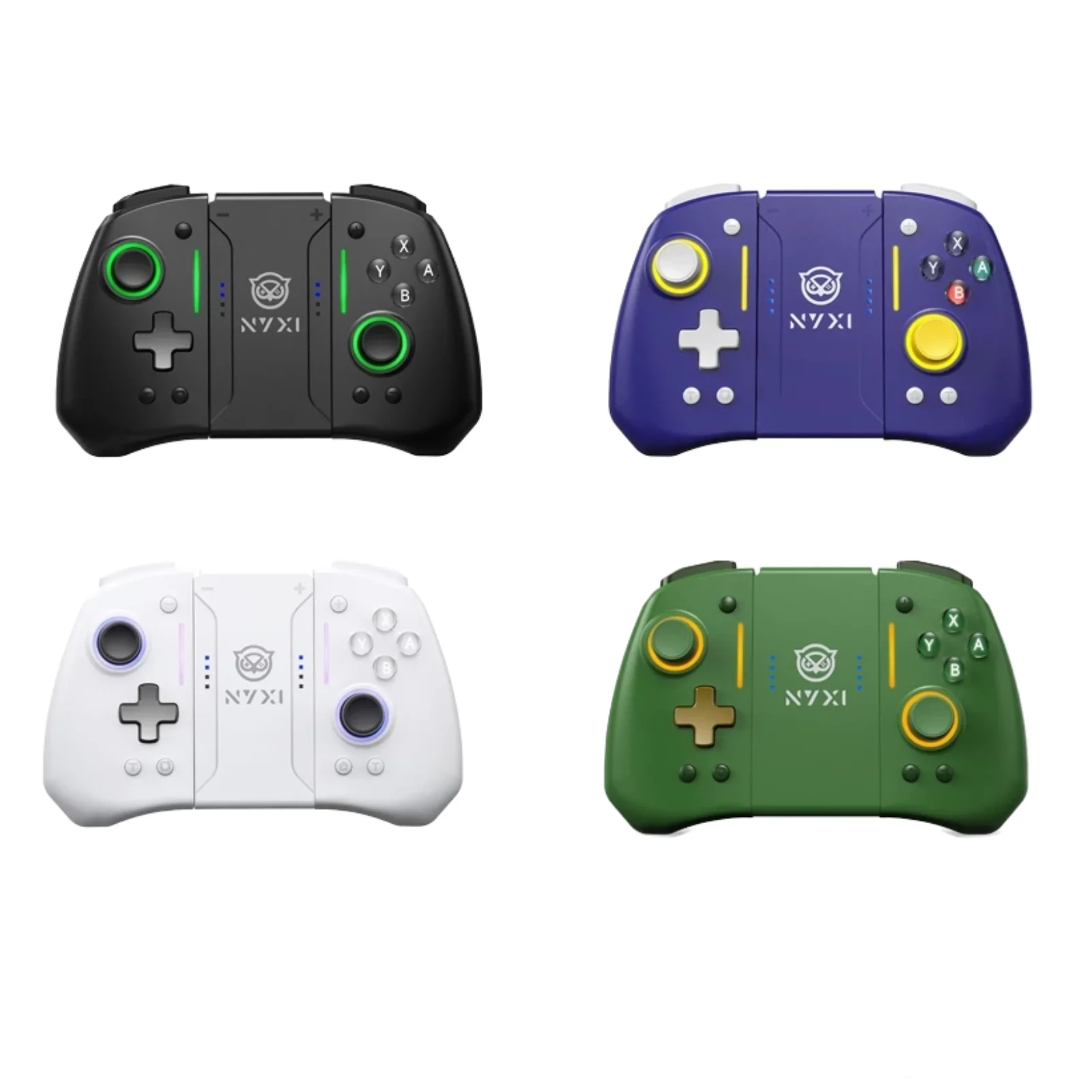 وحدة تحكم ألعاب NYXI Hyperion Pro، عصا تحكم لاسلكية في القاعة، لوحة ألعاب بلوتوث Joycon لوحدة تحكم Nintendo Switch2