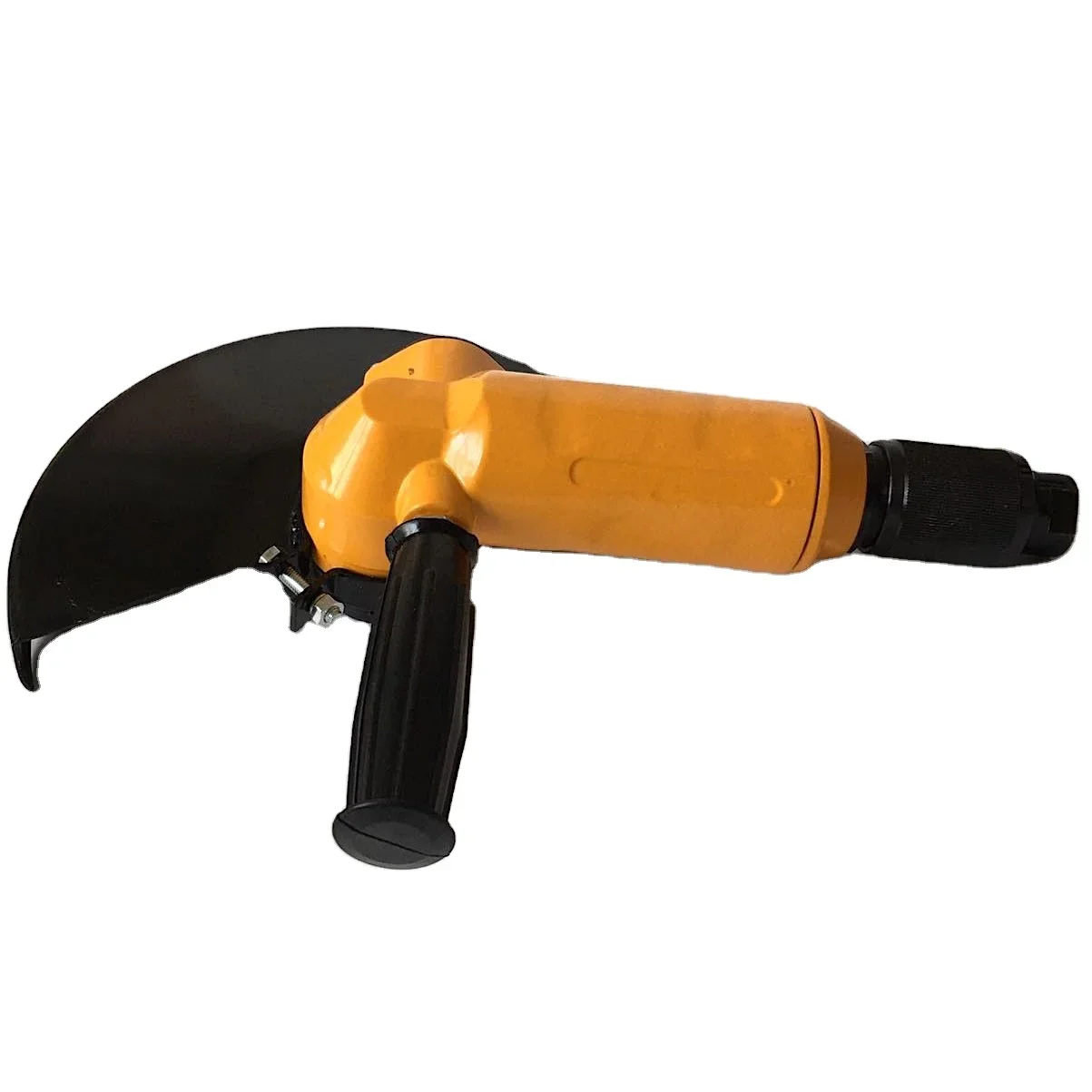 9 In. Dia. Right-Angle Depressed Center Wheel Grinder Work With Fiber Discs, Layered Flap Discs, Type 27, 28, 29, or 42 Abrasive