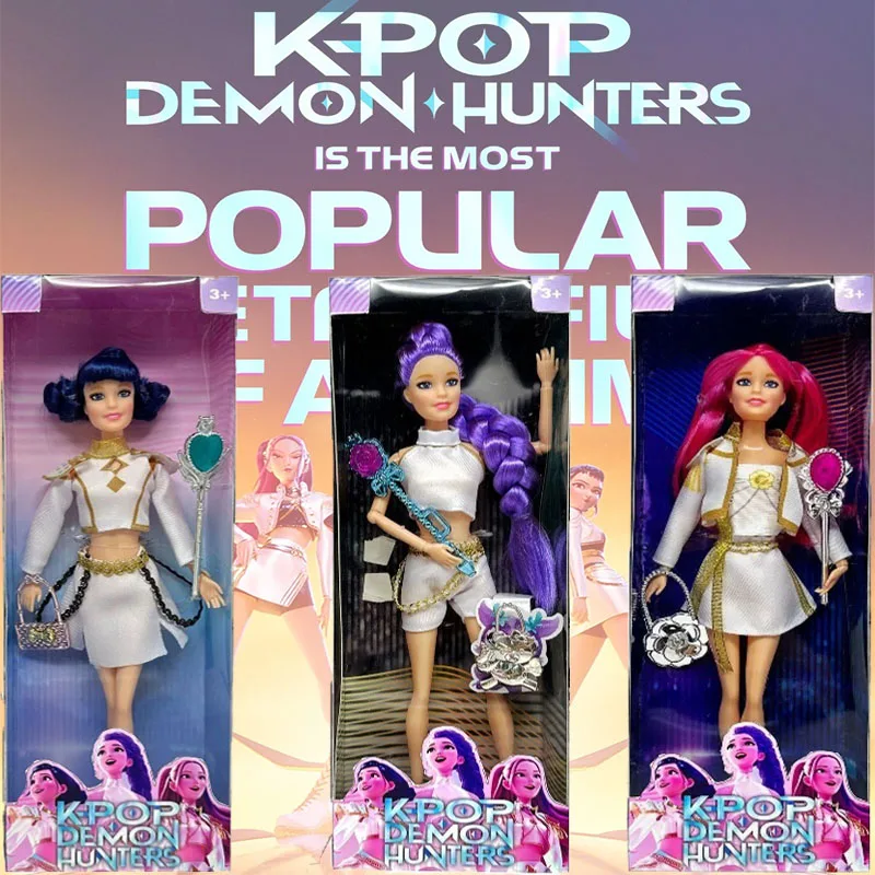 

K-pop girl group Devil Hunter character model vinyl blind box toy collection cartoon doll children birthday Christmas gift