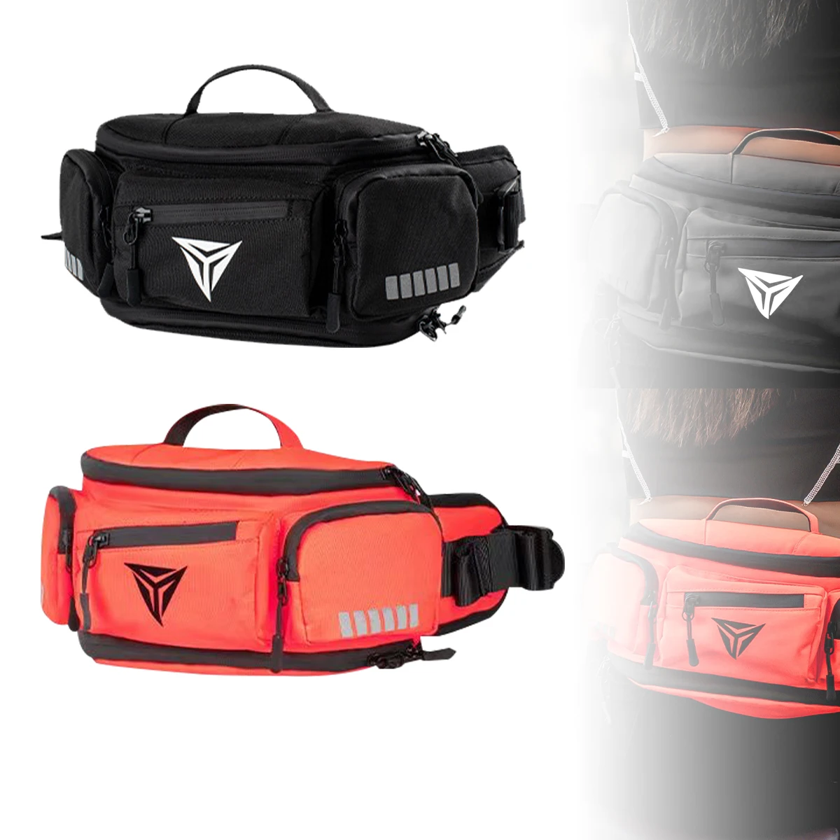 Motorrad Hüft tasche Outdoor Sport Gürtel Hüft bum Taschen wasserdichte Motorrad taktische Reise Handy Geldbörse Gürtel tasche – Detail 3