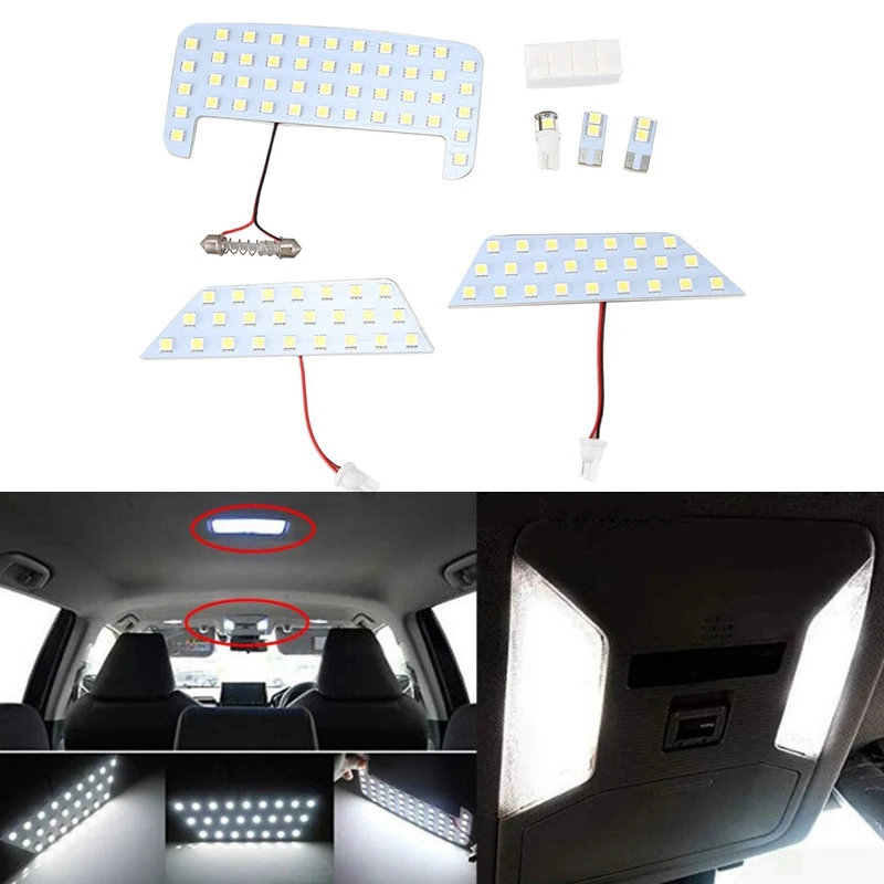 

Для светильник щения Toyota RAV4 XA50 2019 2020 2021 2022 лампы SMD Сверхъяркие купольные лампы для чтения свет s 6 шт./компл.