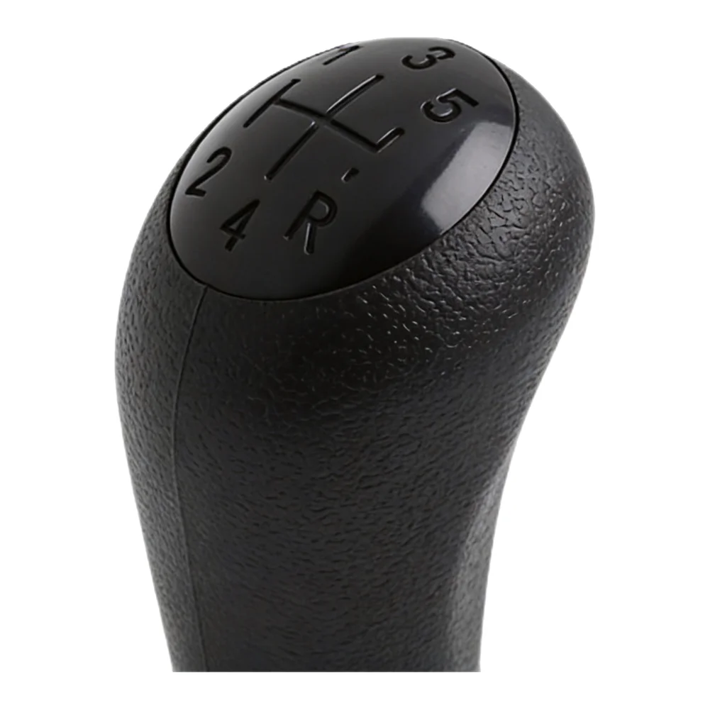 5 Speed Gear Shifter Knob for Renault Clio III 2005-09 Megane II 2002-08 Compatible with for kangoo Models Black Plastic Shift