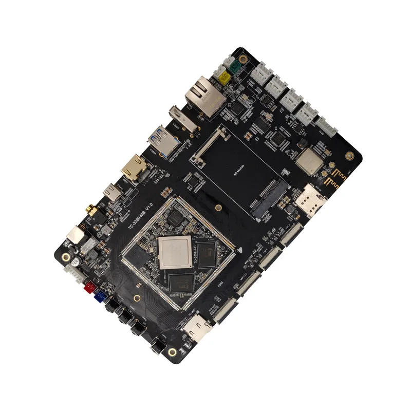 Smart Home IOT Custom Wifi+BT5.0 2GB 8GB DDR 4GB 16GB EMMC Rockchip RK3399 development board