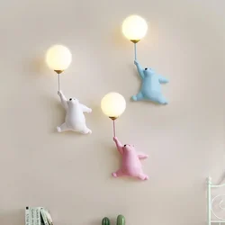 Modern LED Wall Sconce For Children Bedroom Living Dining Room Study Aisle Indoor Wall Decoration For Home Light Fixture Luster