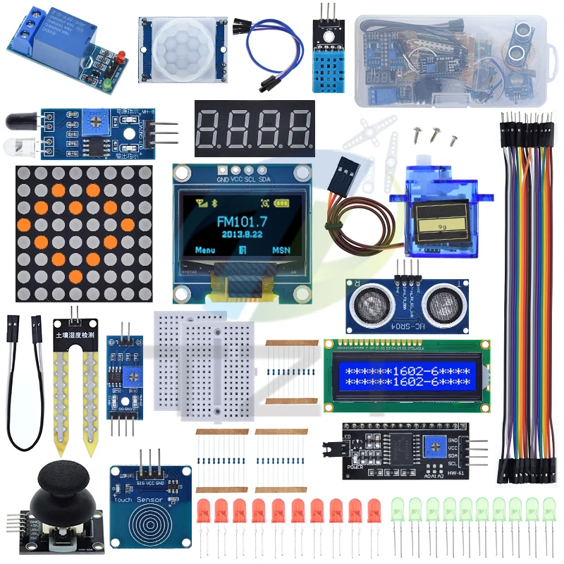 TZT UNO R3 Kit Module Sensor With 0.96