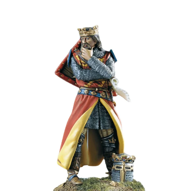 

54mm Die-casting Resin Figure Model Assembly Kit Resin King Edward Unpainted Need To Assemble DIY Painted Model