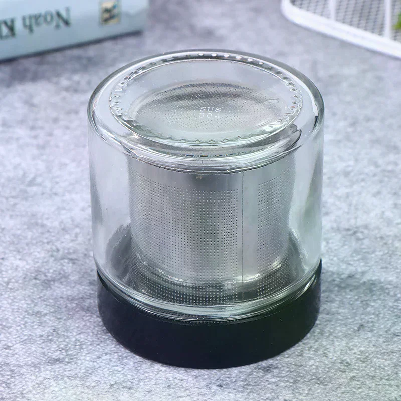 Jarra de limpeza de jóias, copo de lavagem de diamante, pote de limpeza de vidro com tampa à prova de poeira para relojoeiro para contas, colar, anéis