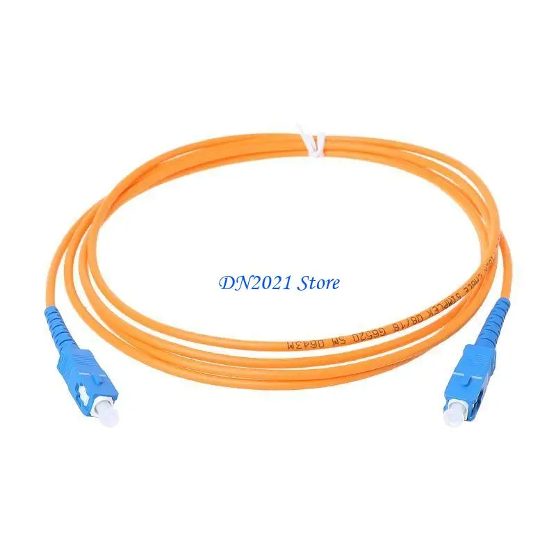 F3KE UPCSC/UPCSM 2mm Fiber Optical Jumper Cable Single Modes Extension Patch Cord