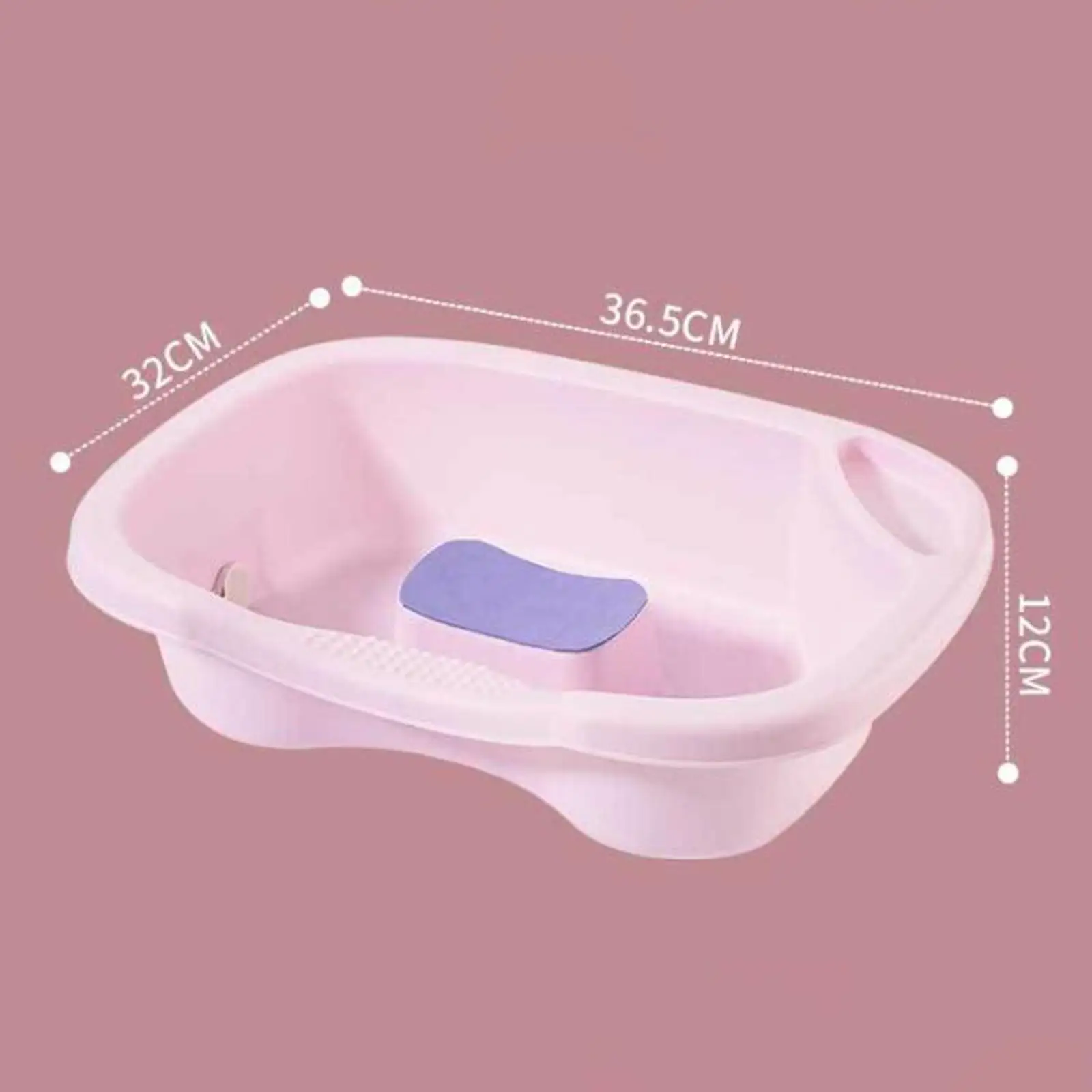 Bed Shampoo Basin With Tube Washbasin Neck Rest For Hair Washing Bedridden For Household Elderly And Children Shampoo Basin