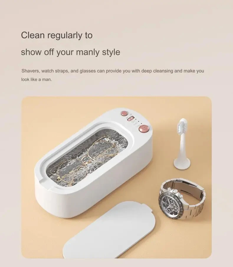 Ultrasonic Cleaner Ultrasonic Vibrator Household Appliances Bathtub Watches Contact Lenses Jewelry Cleaners