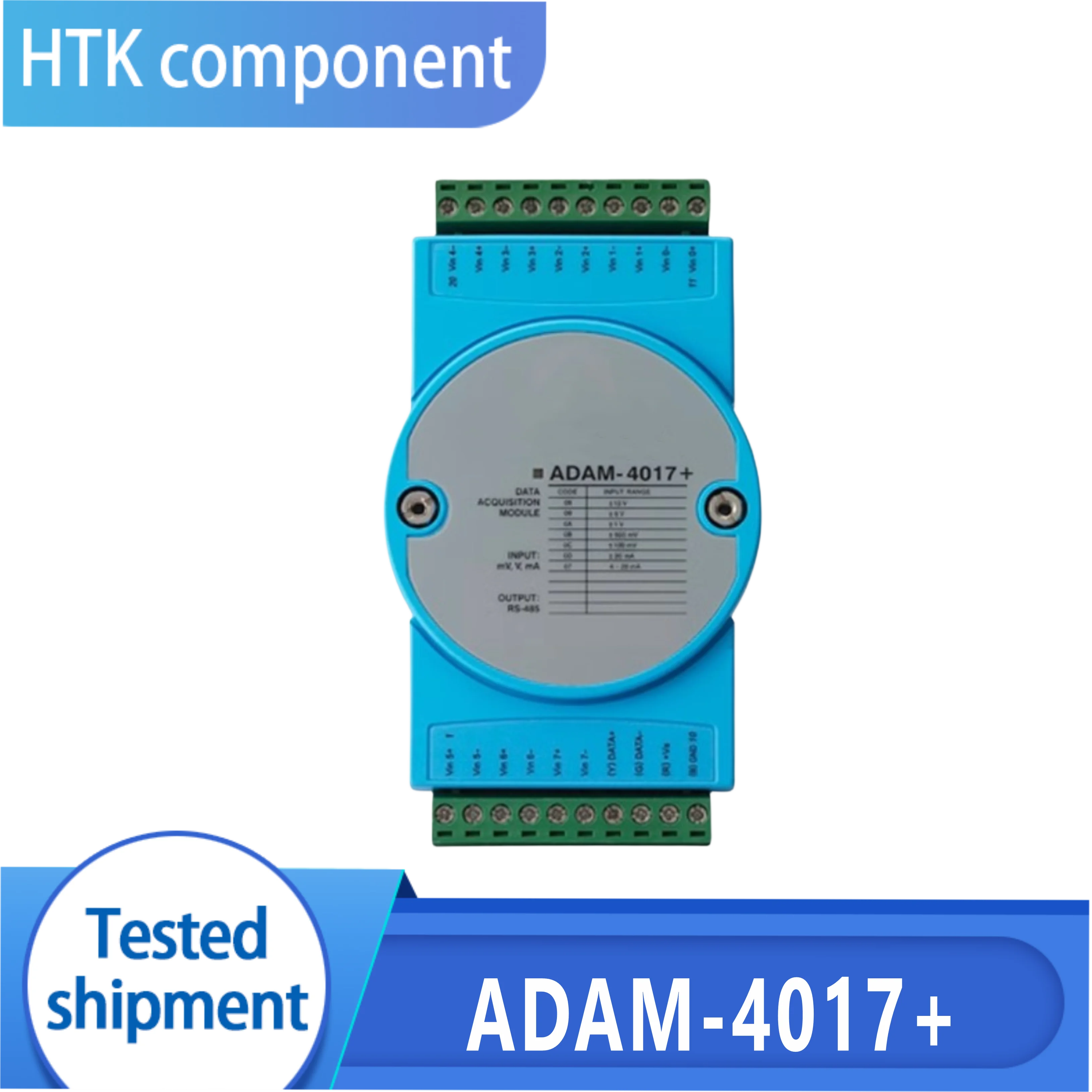 ADAM-4017 + modul Input Analog 8 saluran asli baru