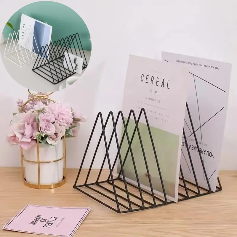 26X18X18Cm Lagerung Rack Für Vinyl Schallplatten Magazin Multifunktionale Vertikale Kreative Europäischen Kunst Sammlung Album Display Rack