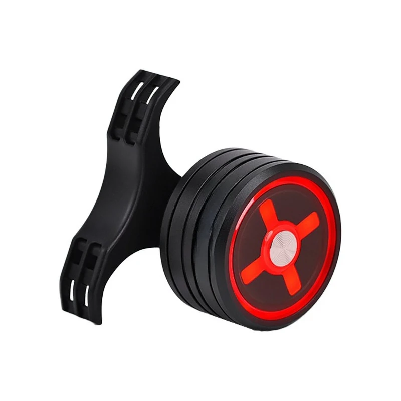 

Bicycle aluminum alloy tail light mountain road bike intelligent induction brake
