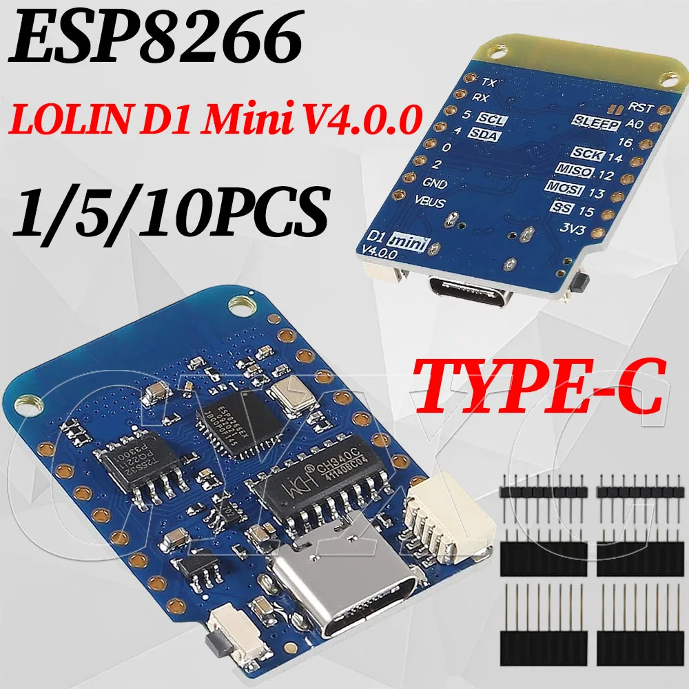 10-1PCS Wemos D1 Mi…