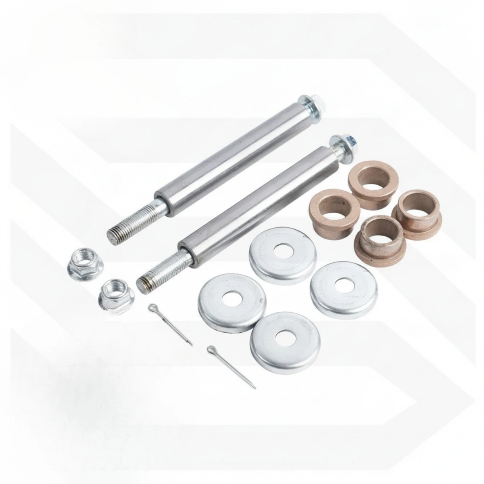 Steering Spindle Bushing Repair Kit Wear-Resistant Steering Spindle Bushing Rebuild Kit Hardware Shiny Automotive