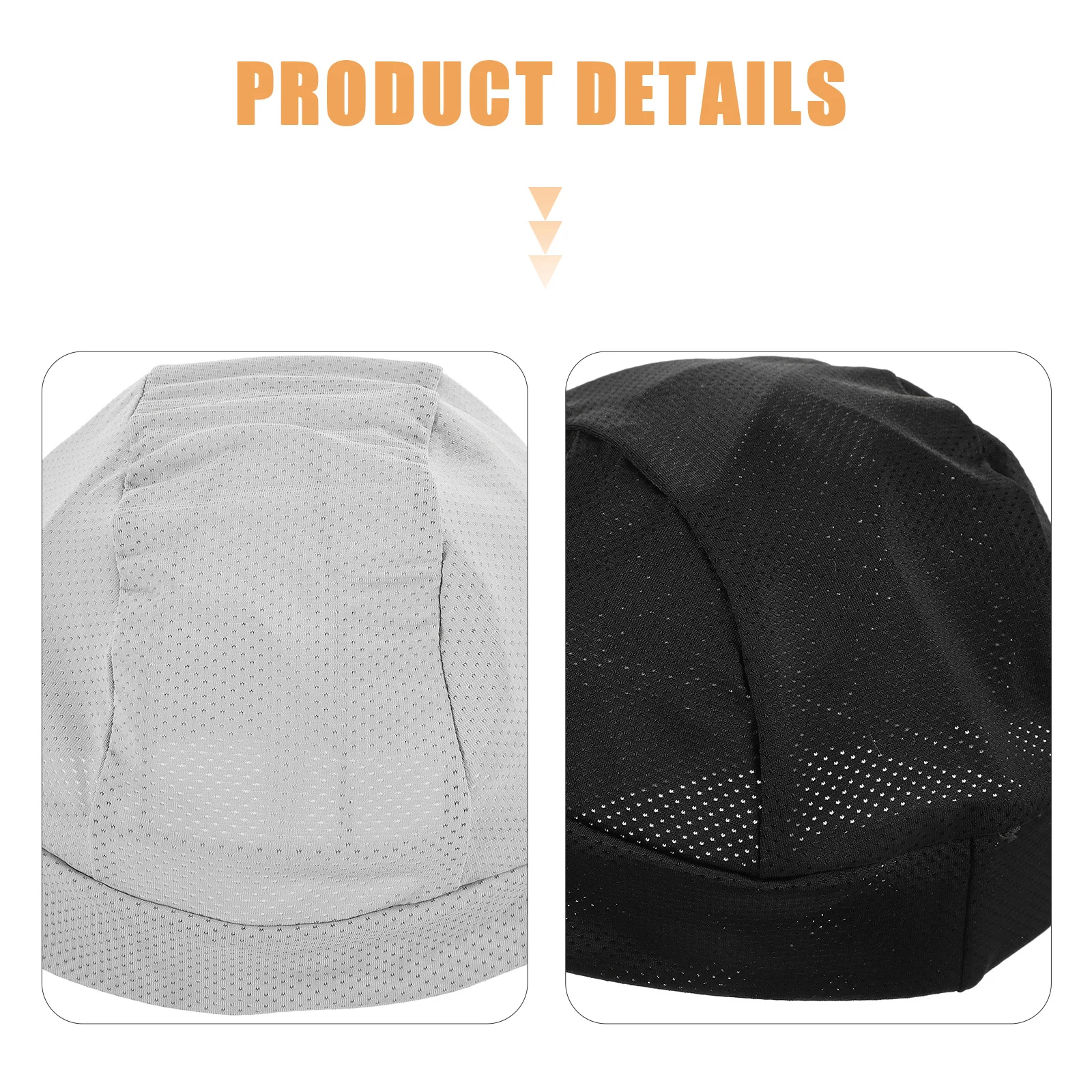 

2Pcs Breathable Liner Elastic Skull Hat Protective Inner Cover for Motorcycle Cycling Outdoor Riding