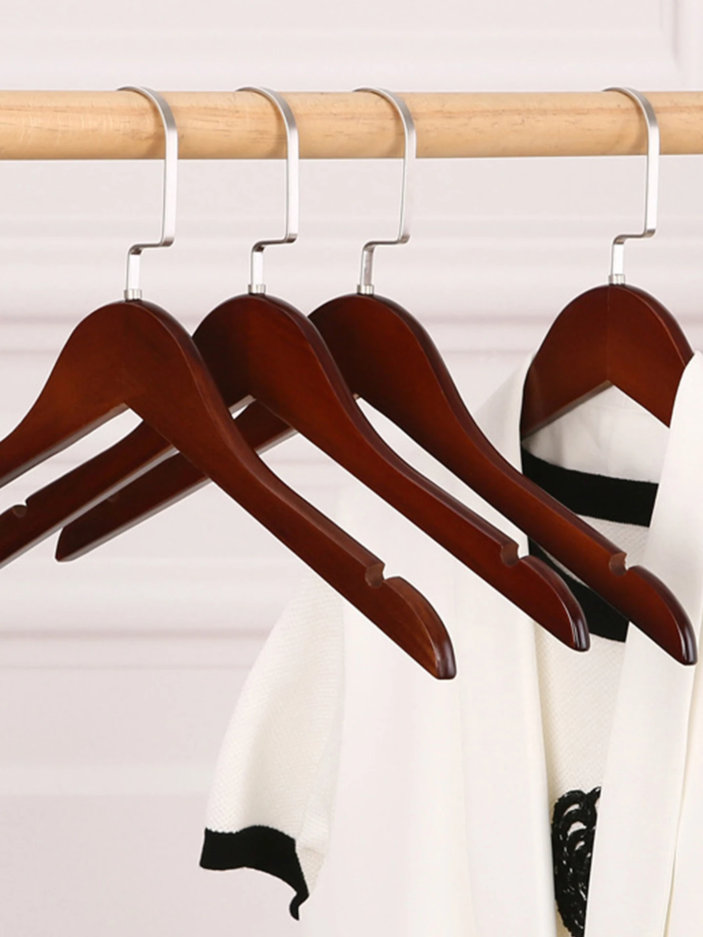 premium-wood-clothesline-hanger-small-drying-rack-for-clothing-stores-one-tier-wooden-hanger-storage-organizer-from-china